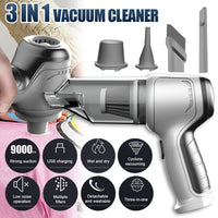 3215 Merge HandHeld 38000RPM Cordless Vacuum Cleaner Home & Car Dust Blower Mini Air Duster