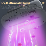 3309 Merge Purple Handheld wireless UV Dust Mite Remover Vacuum Cleaner For Bedding Sofa Mattress