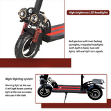 3403 Merge 1000W Electric Scooter 45KM/H Foldable Commuter Adult Off Road E-Bike W/Seat.