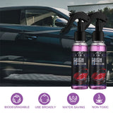 3500 Merge 3 Pack 3 In 1 High Protection Quick coating Spray, Car Wax Polish Cleaning Spray.