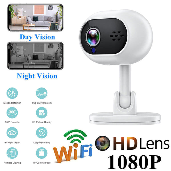 4121 Merge 1080P WIFI IP Security Camera Wireless Indoor CCTV System Home Baby Pet Monitor