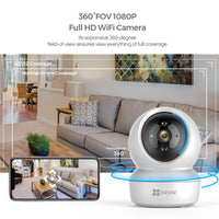 4122 Merge Home EZVIZ C6N 1080P IP Camera Wireless Indoor WIFI 360Degree Home Monitor Security Camera