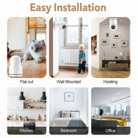 4123 Merge 1080P WiFi IP Security Camera Wireles Indoor CCTV System Home Baby Pet Monitor