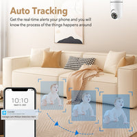 4123 Merge 1080P WiFi IP Security Camera Wireles Indoor CCTV System Home Baby Pet Monitor