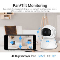 4125 Merge 1080P HD 5G W[Fi Camera Wireless IP Home Security Baby Monitor CCTV Night Vision Awesome.