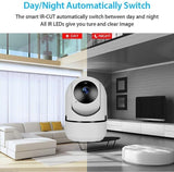 4128 Merge 1080P HD Wireless Security CCTV Cam Wifi IP Camera Baby Monitor Night Smart Home