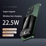 5200 Merge Wireless Power Bank, Pdkual Magnetic Wireless Portable Charger, 1000Mah Power