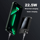 5200 Merge Wireless Power Bank, Pdkual Magnetic Wireless Portable Charger, 1000Mah Power