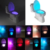 6103 Merge Led Toilet Backlight Body Sensor Hanging Toilet Seat Night Light (8 Colours) Items