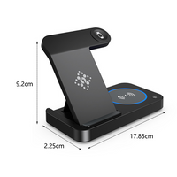 6205 Merge 3 In 1 Fast Wireless Charger Station Dock For Apple Watch iPhone 15 PRO 14 13 XS