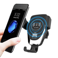 6208 Merge Qi Wireless Car Charger Dock Air Vent Mount Gravity Holder For Mobile Phone