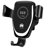 6208 Merge Qi Wireless Car Charger Dock Air Vent Mount Gravity Holder For Mobile Phone