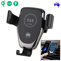 6208 Merge Qi Wireless Car Charging Dock Air Vent Mount Gravity Holder For Mobile Phone