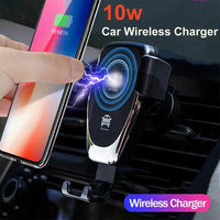 6029 Merge New Wireless Car Charger Dock air Vent Mount Gravity Holder For Mobile Phone