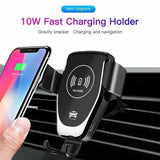 6209 Merge Wireless Car Charger Dock Air Vent Mount Gravity Holder For Mobile Phone Awesome.