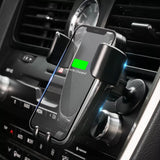 6214 Merge Wireless Car Charger Dock Air Vent Mount Gravity Holder For Mobile Phone 10W