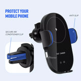 6215 Merge Automatic Clamp Wireless Car Charger Phone Holder Air Vent Mount /Windscreen