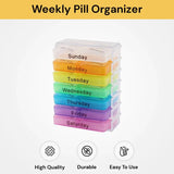 6305 Merge 7 Day Pill box Weekly Medicine storage Tablet container Case Organizer Dispenser