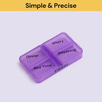 6305 Merge 7 Day Pill box Weekly Medicine storage Tablet container Case Organizer Dispenser