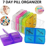 6305 Merge 7 Day Pill box Weekly Medicine storage Tablet container Case Organizer Dispenser