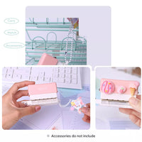 6330 Merge Handheld 6 Hole Paper Puncher A4 A5 B5 Notebook Scrapbook Diary Planner Punching X104 You.