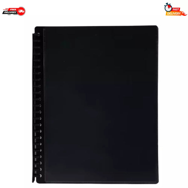 6335 Merge A4 Display Book Clear Document filing Office Supplies 20 Pockets X104