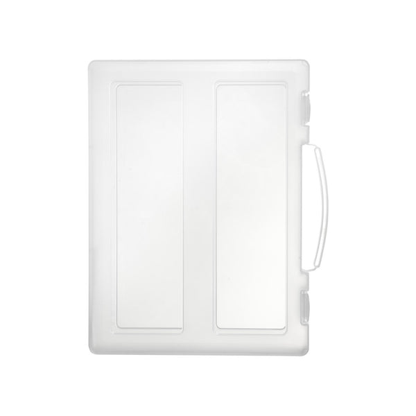 6340 Merge Marbig Plastic Clear Case A4 With Handle X104