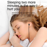 7108 Merge Sleep Earphone Anti-Noise In-Ear Ultra-soft Headphones Earbuds Headset Phones