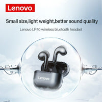 7109 Merge Lenovo LP40 TWS Wireless Earbuds Earphones Bluetooth Headphone Headset With Mic