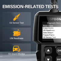 8105 Merge Topdon Car Engine Spray Fault Code Reader OBD2/EOBD/CAN Diagnostic Scanner Reset Tool