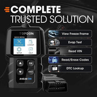 8105 Merge Topdon Car Engine Spray Fault Code Reader OBD2/EOBD/CAN Diagnostic Scanner Reset Tool