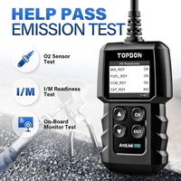 8105 Merge Topdon Car Engine Spray Fault Code Reader OBD2/EOBD/CAN Diagnostic Scanner Reset Tool