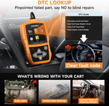 8106 Merge NT201 Auto OBD2 EOBD CAN Spray Fault Code Reader Scanner Car Diagnostic Scan Tool AU