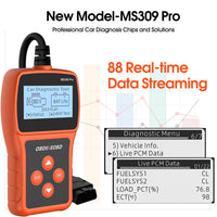 8109 Merge OBD2 Scan Tool Auto Fault Car Scanner Check Engine Code Reader Diagnostic Tool