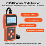 8109 Merge OBD2 Scan Tool Auto Fault Car Scanner Check Engine Code Reader Diagnostic Tool