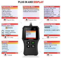 8110 Merge Launch Diagnostic Engine Code Reader Fault OBD2 OBDII Scan Tool Car Scanner