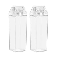 0107 Merge The 2X Box Sweden 1L Crystal Fridge Bottle Water /Juice Beverage Clear storage W/Lid Ease.