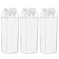 0108 The 3 X Box Sweden 450ML Crystal Fridge Lid Bottle Water/Juice Beverage Clear Storage Ease.