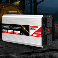 7111 Merge Giantz Power Inverter 12V 240V Pure Sine Wave 1500W/3000W Camping Car Boat Outback You.