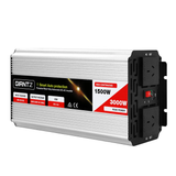 7111 Merge Giantz Power Inverter 12V 240V Pure Sine Wave 1500W/3000W Camping Car Boat Outback You.