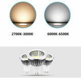04104 Merge 4 Pieces LED GU10 15W Down Lights Bulb COB GU10 Spotlight Cool Warm Light 9W Bulb Style