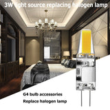 05102 Merge Led 3W G4 Halogen Warm Lamps COB Light Bulb Chandelier Spotlight Replace AC/DC12V Style Priced To Suite Outback Sale.