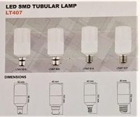 06140 Gunn Sal 7W 6K LT40765E27 Tubular SMD Replacement Bulb Lamp Style.