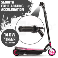 4106 Merge Bullet ZPS Kids Electric Scooter 140W Children's Toy Battery Pink.