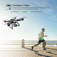13102 Merge Tomzone Black Drone with 4K camera for Adults 5GHz RC FPV Quadcopter for Beginners Celebration Foss.