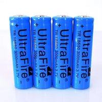 14112 Merge 18650 6800mAh 3.7V Ultra Fire Rechargeable Battery Lithium Li-ion Blue.