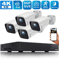 14107 Merge 8 Channel NVR CCTV Wireless Home IP Security Camera Outdoor 1080P HD W/P Cellular