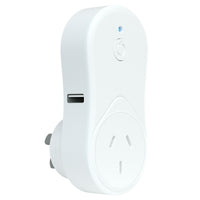 07106 Merge Brilliant smart wireless Wifi Power AU Plug Socket Outlet Switch USB Charger Belief Items.