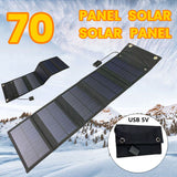 18101 Merge 70W solar Panel, Foldable, USB Port, charge Phone, Camping, Waterproof Photovoltaic