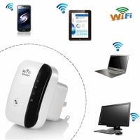 18104 Merge 300m WIFI Wireless Repeater Extender 300Mbps amplifier Booster Secure.